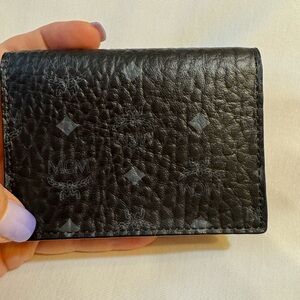📌SOLD📌MCM Black Leather Wallet